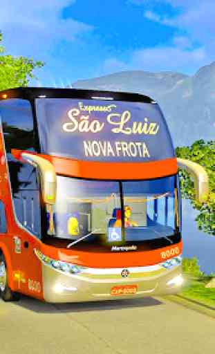 Luxury Tourist City Bus Driver  1