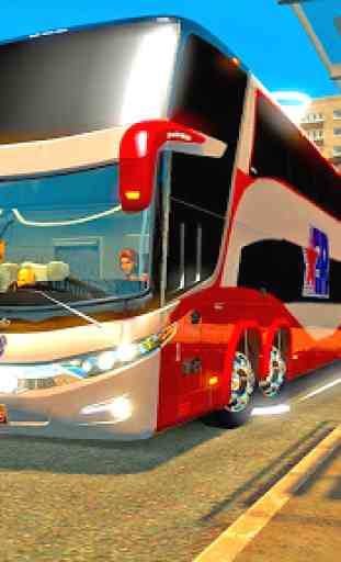 Luxury Tourist City Bus Driver  3