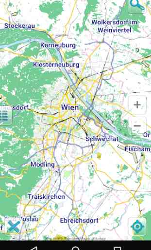 Map of Vienna offline 1