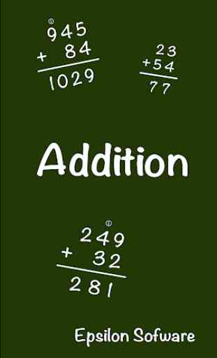 Math: Long Addition 1