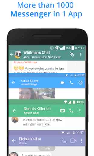 Messenger for Messages,Chat,Video,Text,Call ID 1