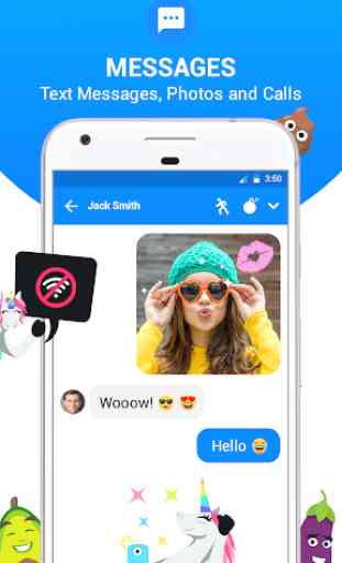 Messenger SMS Text - Messages, Chat, Emoji, SMS 1