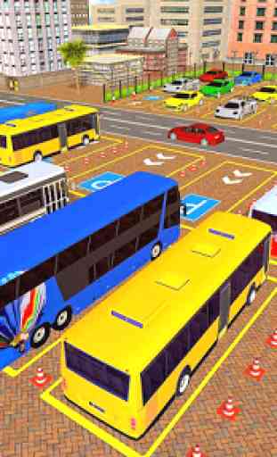 Modern Bus Drive 3D Parking new Games-FFG Bus Game 2