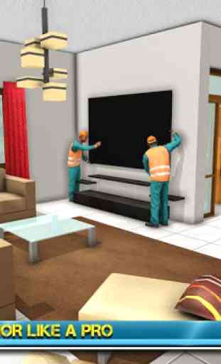 Modern Home Design & House Construction Games 3D 2