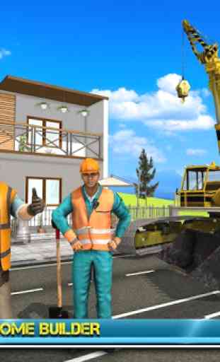 Modern Home Design & House Construction Games 3D 3
