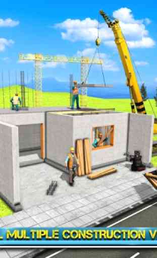 Modern Home Design & House Construction Games 3D 4
