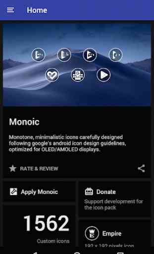 Monoic Icon Pack: White, Monotone, Minimalistic 4