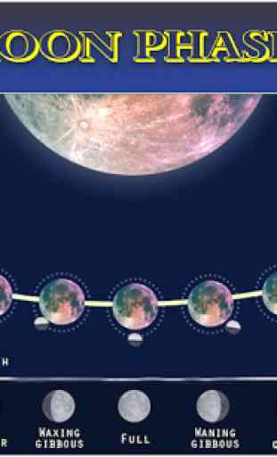 Moon Phases – Lunar Eclipse Calendar Widget 1