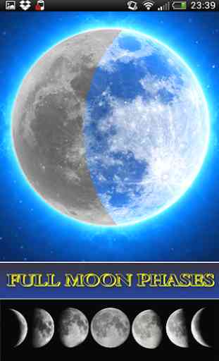 Moon Phases – Lunar Eclipse Calendar Widget 4
