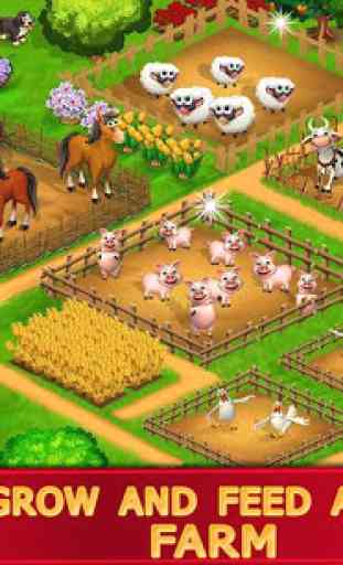 My Farm Town Village Life best Farm Offline Game 1