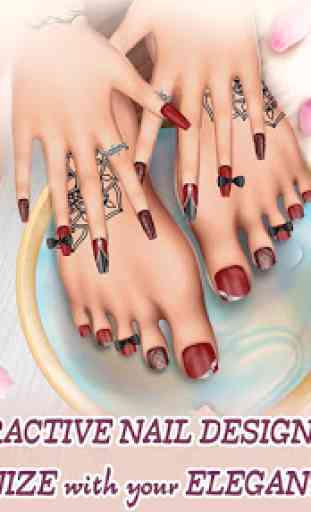 Nail Art Fashion Salon: Manicure and Pedicure Game 1