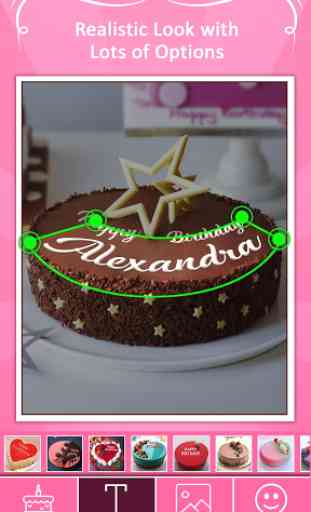 Name on Birthday Cake - Photo on Birthday Cake 3