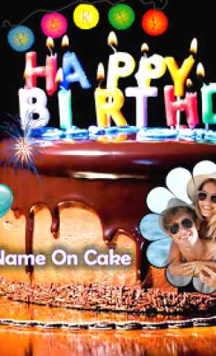 Name Photo On Birthday Cake 4