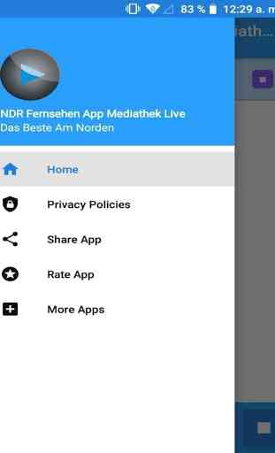 NDR Fernsehen App Mediathek Live Radio App Free 2