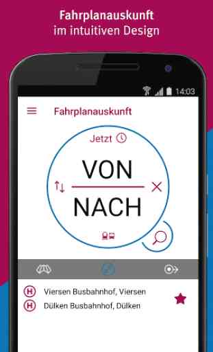 NEW mobil Viersen App - Fahrplan 1