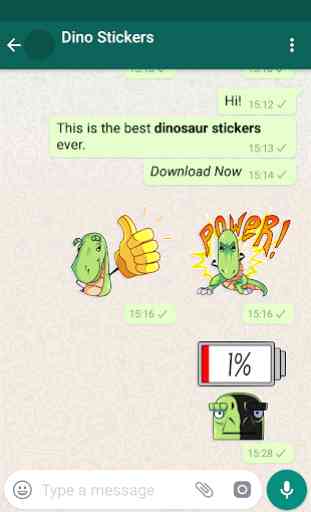New WAStickerApps - Dinosaur Stickers For Chat 2