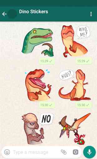 New WAStickerApps - Dinosaur Stickers For Chat 3
