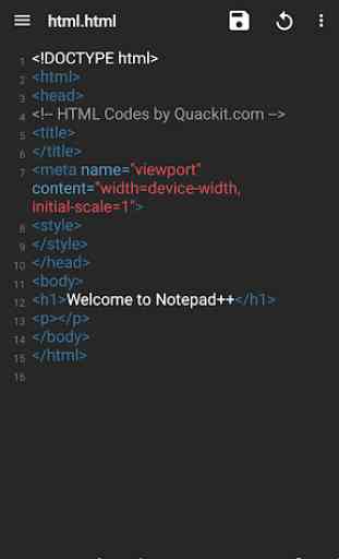Notepad Plus Code Editor for HTML CSS JavaScript 2