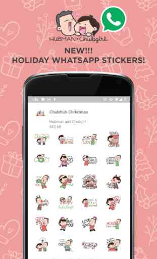 Official Hubman and Chubgirl Stickers for Whatsapp 2
