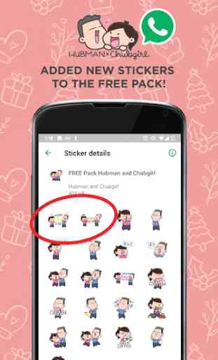 Official Hubman and Chubgirl Stickers for Whatsapp 3
