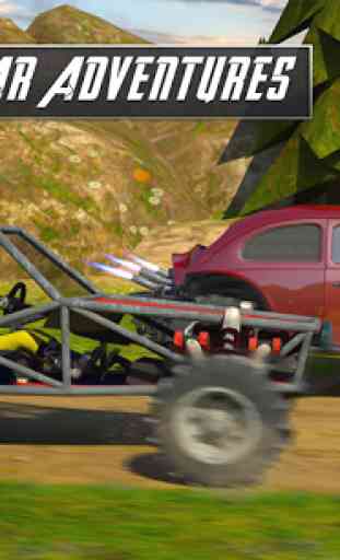 Offroad Dune Buggy Car Racing Outlaws: Mud Road 2