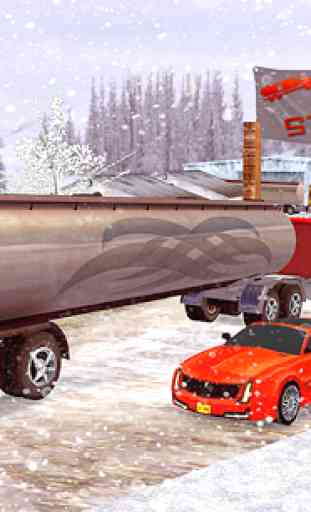 Oil tanker truck sim - offroad transporter driver 2