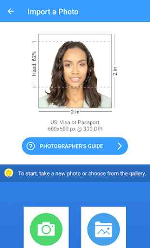 Passport Size Photo Maker - ID Photo Application 2