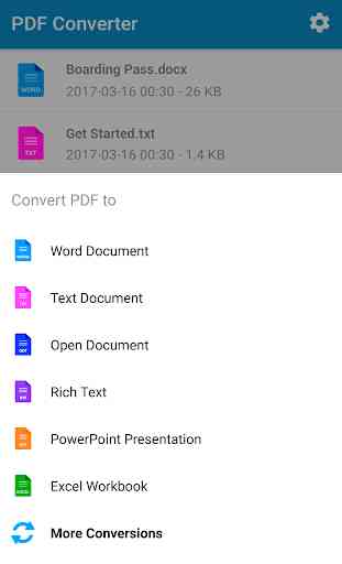 PDF Converter (doc ppt xls txt word png jpg wps..) 2