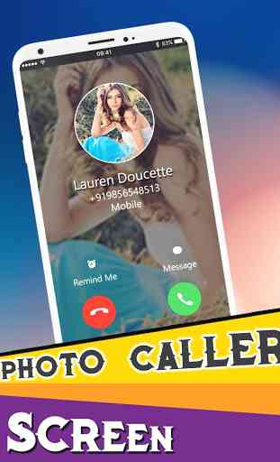 Photo caller Screen – HD Photo Caller ID 1