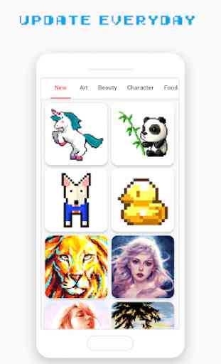 Pixel Art Book - Color by Number Free Games 2