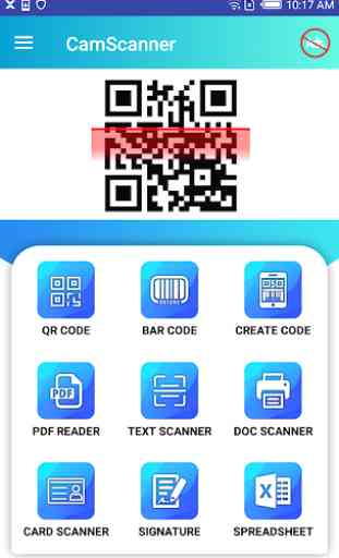 QR & Bar-Code Scanner App : Scan Documents To PDF 3