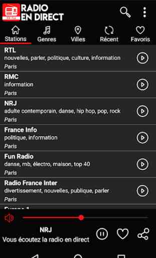 Radio en direct France: Écouter radio fm en ligne 2