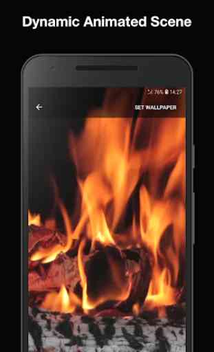 Real Fire Live Wallpaper 2