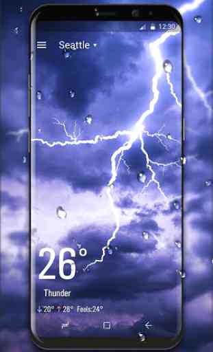 Real Time Weather Live Wallpaper 2
