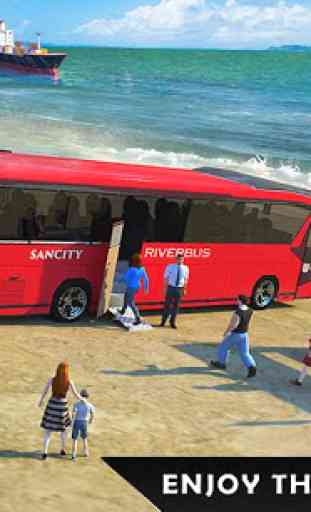 River bus driving tourist bus simulator 2018 1