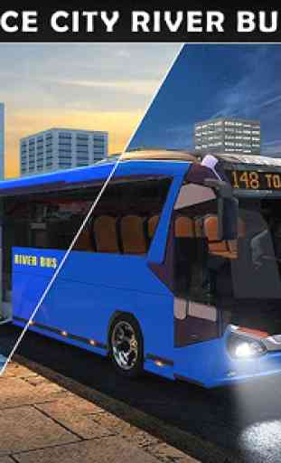 River bus driving tourist bus simulator 2018 2