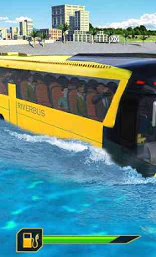 River bus driving tourist bus simulator 2018 4