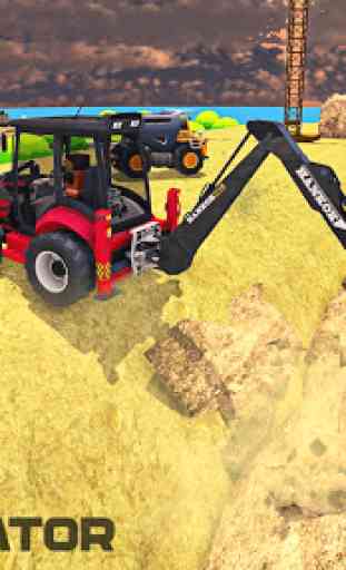 Sand Excavator Simulator: Water Surface Crane 3