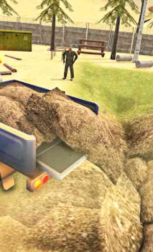 Sand Excavator Simulator: Water Surface Crane 4