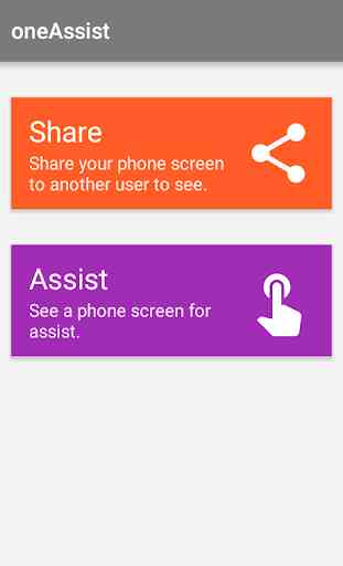 Screen Share - oneAssistant 1