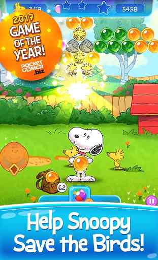 Snoopy POP! - Match 3 Classic Bubble Shooter! 1