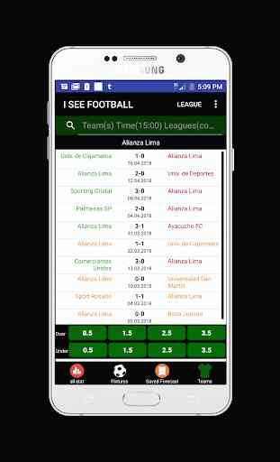 Soccer Statistics App(I See Football) 2