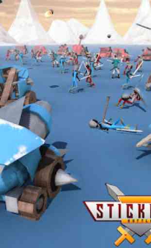 Stickman Battle Simulator - Stickman Warriors 1