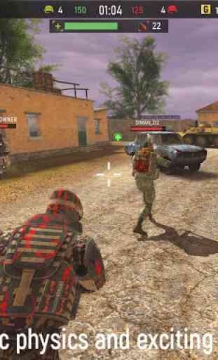 Striker Zone Mobile: Online Shooting Games 3