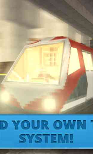 Subway Craft: Build Big City & Ride Block Train 3D 1