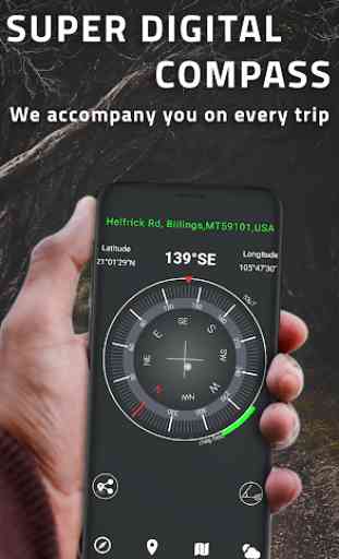 Super Digital Compass for Android 2019 1