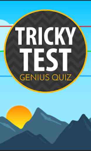 The Genius Quiz : Tricky Test - IQ 1