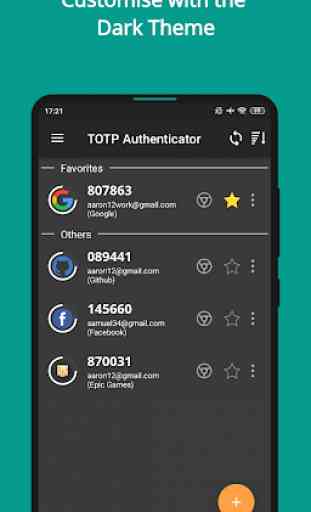 TOTP Authenticator – 2FA with Cloud Sync & Widgets 2