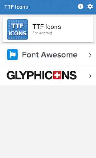 TTF Icons. Browse Font Awesome & Glyphicons Icons 1