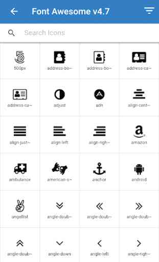 TTF Icons. Browse Font Awesome & Glyphicons Icons 2